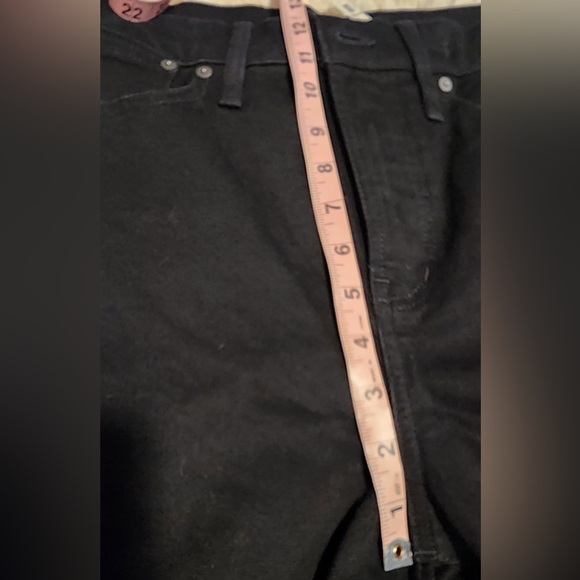 MADEWELL High-rise Black Perfect Vintage Flare Leg Jean Zipper Fly Sz. 29x32 NWT - Picture 5 of 10